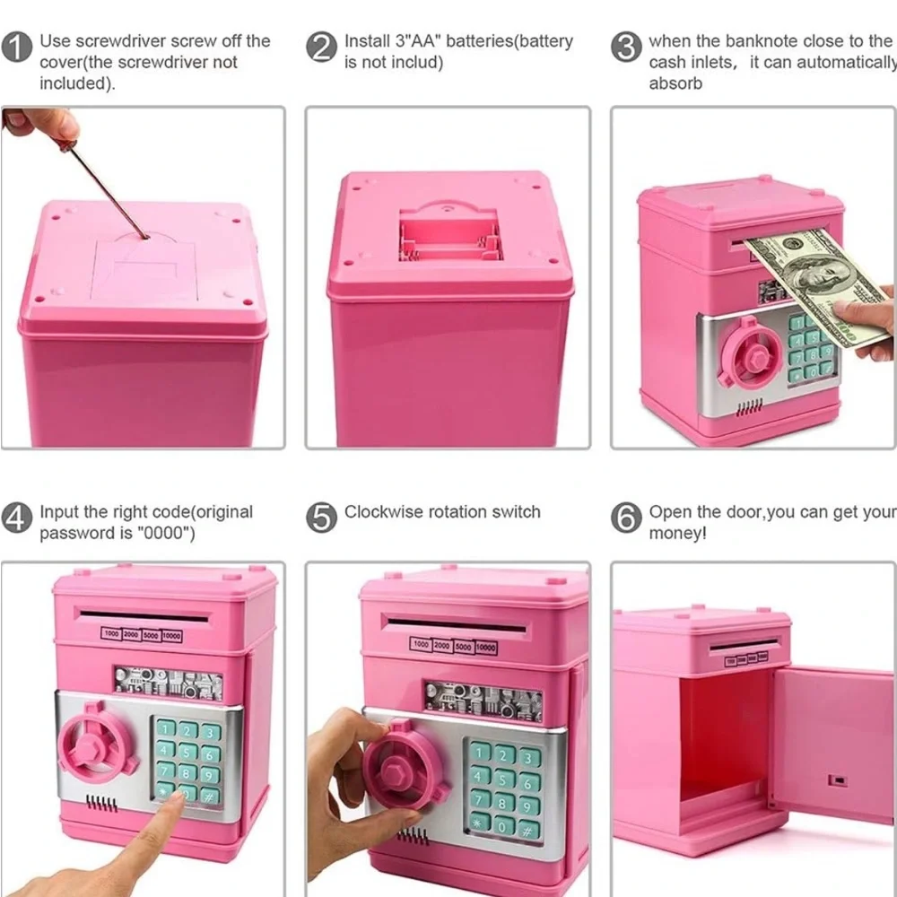 ELECTRONIC Piggy bank 💰 - Picture 6 of 9